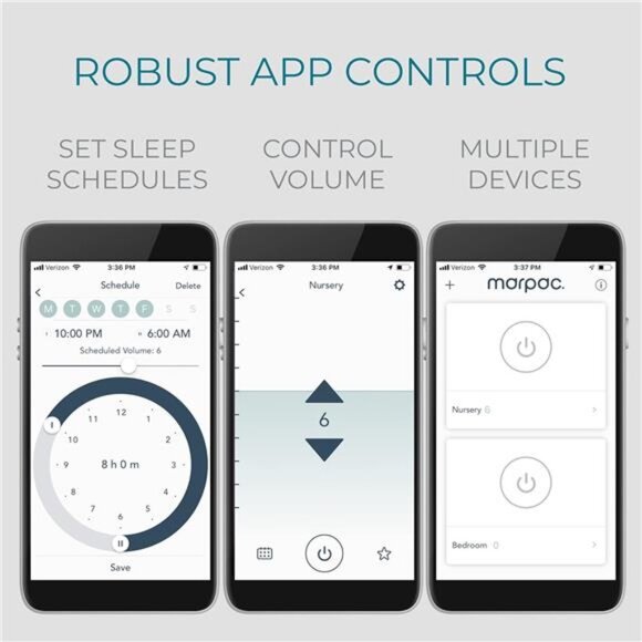 Connect, White Noise Sound Machine App-Based Controls, Soothing - Picture 2 of 8